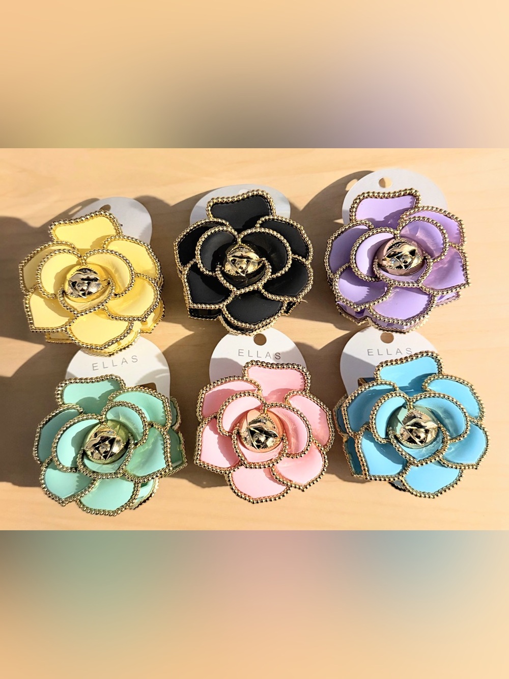 Floral Hair Clip - Pick (2)